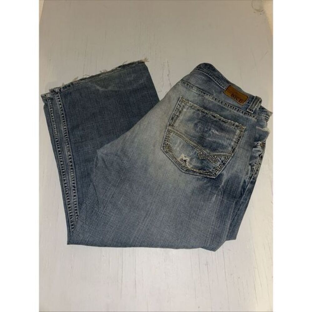 BKE Marshall Wide‎ Leg Distressed Jeans 36x32